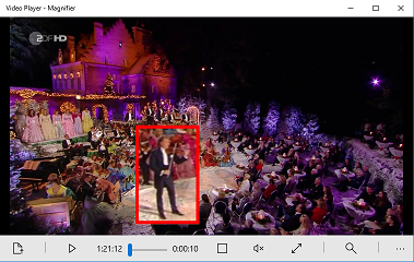 Video Player - Magnified