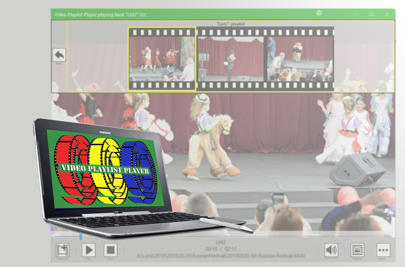 Video Playlist Player